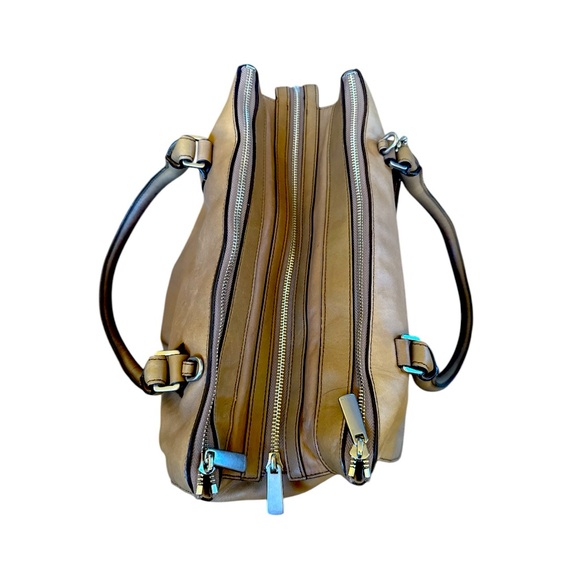 Coach Legacy Pinnacle Harper Satchel Tawny Creed A1371-23563 Color is Tawny - Picture 10 of 12